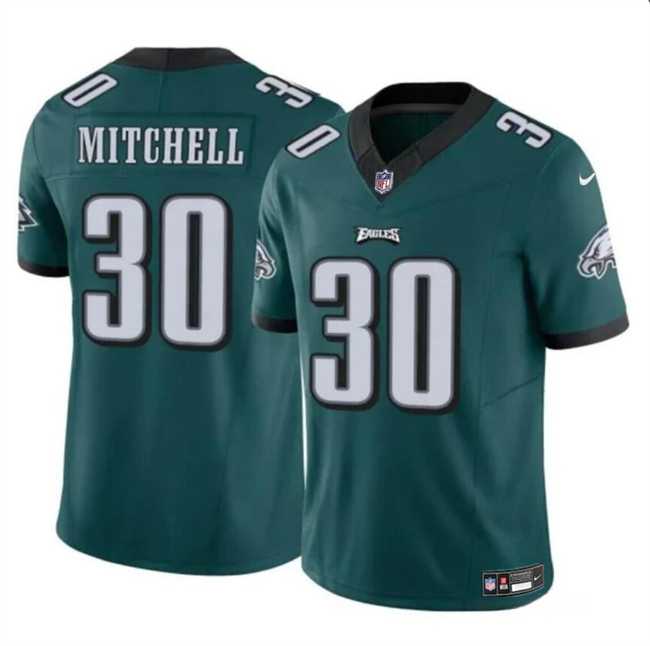 Men & Women & Youth Philadelphia Eagles #30 Quinyon Mitchell Green 2024 Draft F.U.S.E Vapor Untouchable Limited Stitched Jersey->philadelphia eagles->NFL Jersey